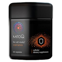 MitoQ姜黄素精华胶囊60粒 健脑提升记忆力